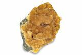 Intense Orange Calcite Crystal Cluster - Poland #242874-1